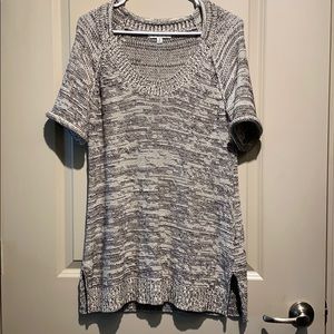 Cabi Knit short sleeve tunic